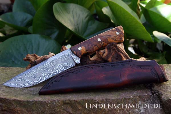 Jagdmesser Damast